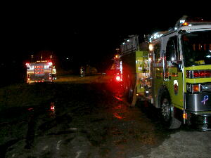 04-13-06  Response - Fire, Mutual Aid - JC- Shed Fire At Polar Shot Driving Range